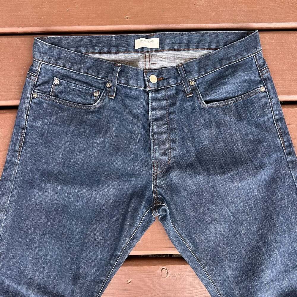 Helmut Lang New York Denim Jeans Dark Wash Straight Leg W34 x L32